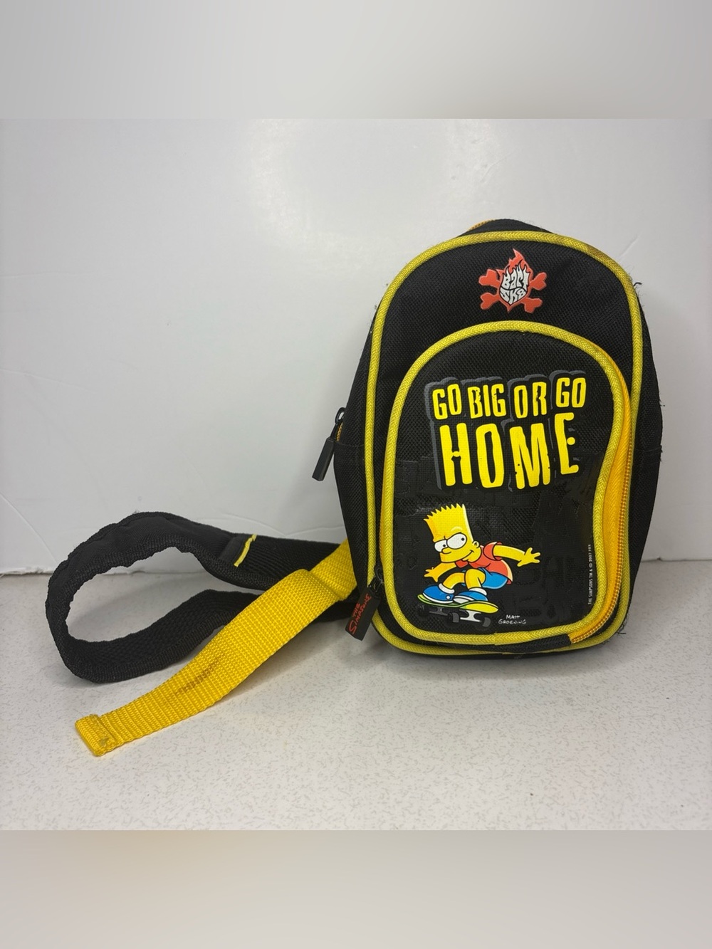Simpsons Bart Simpson Bart Sk8 Mini Crossbody Bag Game Bag (2007)